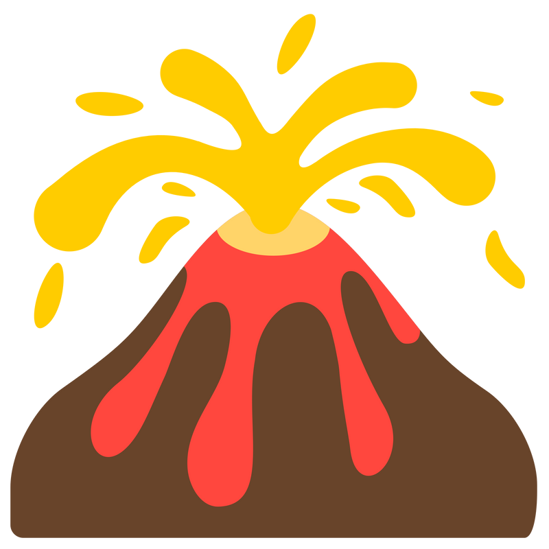vulcano emoticon